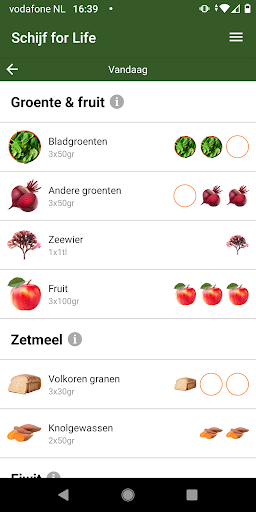 Android application Schijf for Life screenshort
