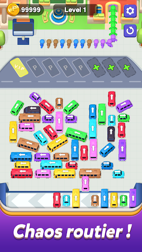 Car Sort Escape: Parking Jam Capture d'Écran du Jeu Android 2