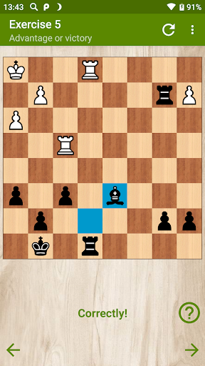 Screenshot of Chess - Scandinavian Defense