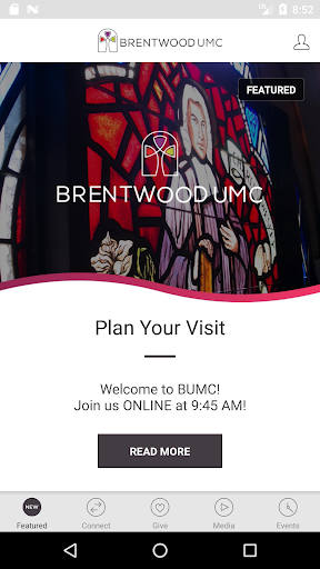 Android application Brentwood United Methodist screenshort