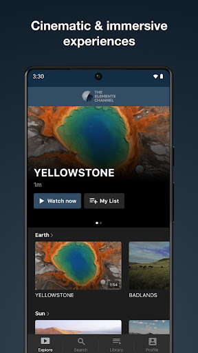 The Elements Channel Screen 2