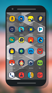Meegis - Captura de tela do pacote de ícones