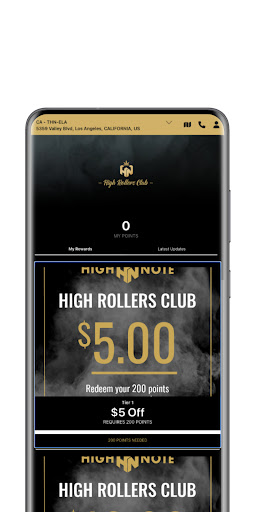 Android application High Rollers Club screenshort