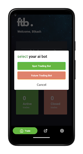 Future Trading Bot Screen 2