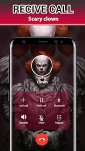 Scary Clown fake call