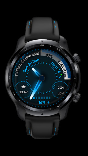 Radiant Glow Watch Face CRC091 Screen 2