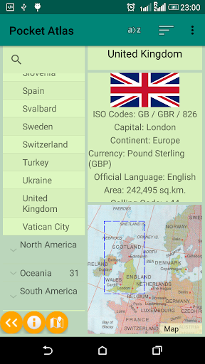 Pocket Atlas Screen 3