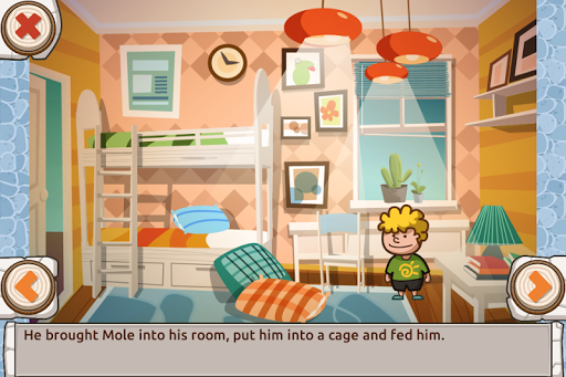Moles Adventure Story Screen 3