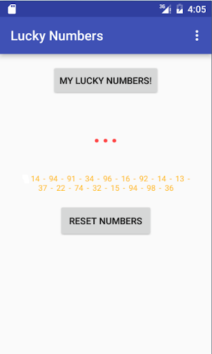 Best Chance - Lucky Numbers Screen 2