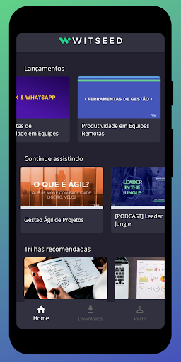 Android application Witseed screenshort