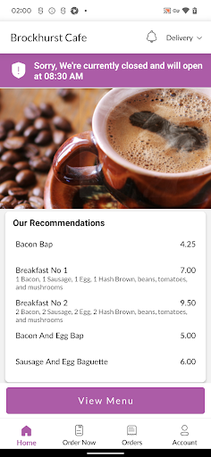 Brockhurst Cafe Screen 2