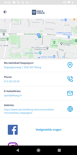 Sport in Tilburg Screen 3