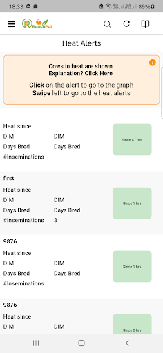 Android application RanchPal screenshort