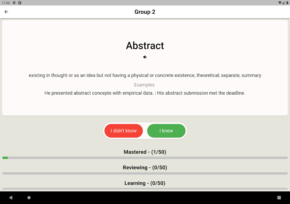 #9. PTE Vocabulary Flashcards (Android) 由: Bimal khatri