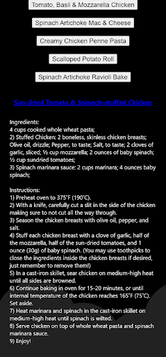 RecipeSearch Screen 2