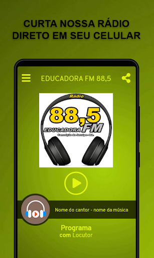 Android application Educadora FM 88,5 screenshort