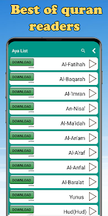 Listen to best of Quran Readers 1.1.6 APK screenshots 3
