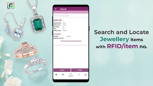 Jewellery Management System Screen 2