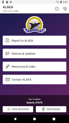 Android application ALAEA screenshort