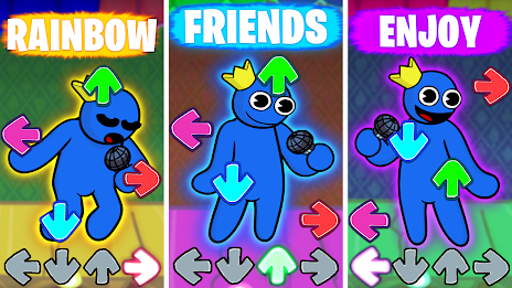 Green Rainbow Friends FNF Mod for Android - Free App Download