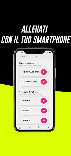 Android application FitnessFreak screenshort