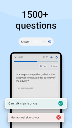Android application EMT Prep 2024 screenshort