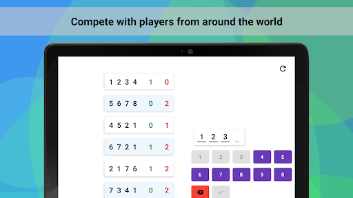 Screenshot of Mastermind Puzzle