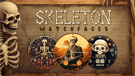 Skeleton Watch Face