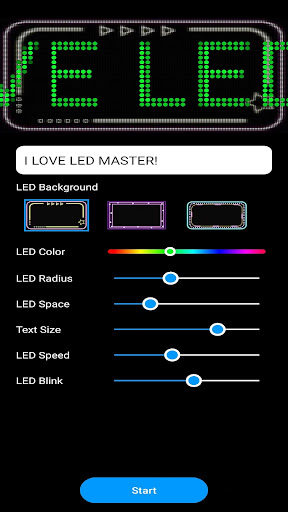 LED Master - Scroller Barrage Screen 3