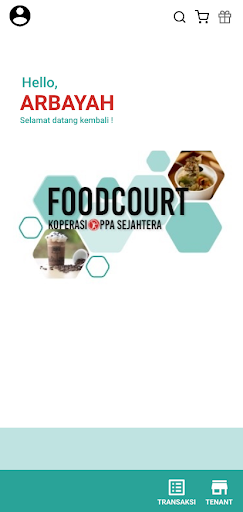 Android application MHU Foodcourt screenshort