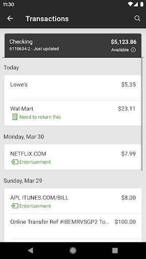 Focus FCU Mobile Screen 3