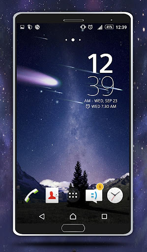 Comet Live Wallpaper