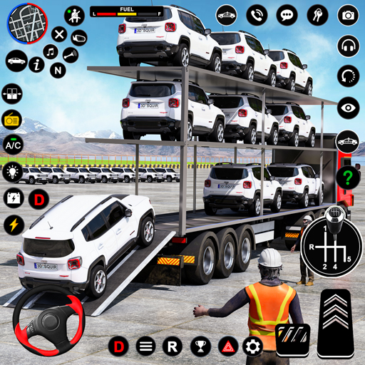 Car Transport Truck Games logo