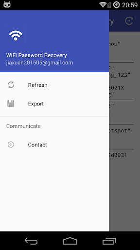 WiFi Password Recovery Screenshot 3 - AppWisp.com