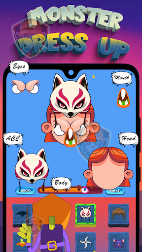 Android application Monster Dress screenshort