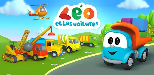 Léo et voitures : jeux enfant