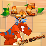 Abc Super Dino run game icon