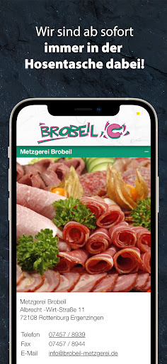 Metzgerei Brobeil Screen 3