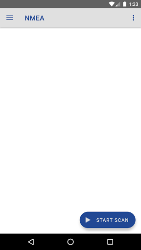 Android application NMEA Reader screenshort