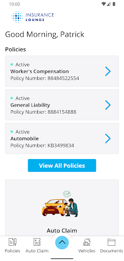 Insurance Lounge Online Screen 2