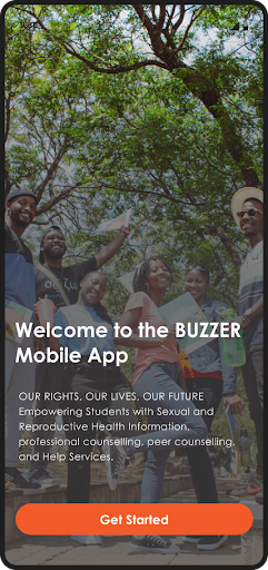 Android application Buzzer screenshort
