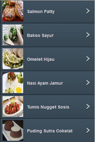 Resep Masakan Makanan Anak 1-5