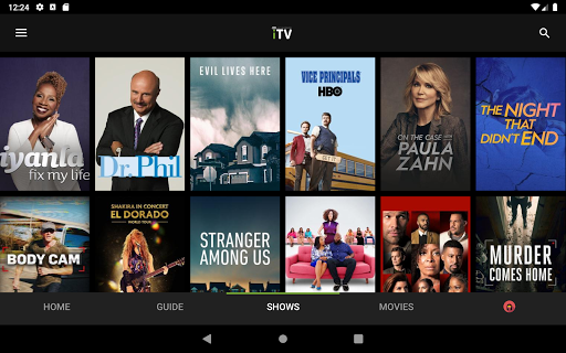 Screenshot of GPC iTV