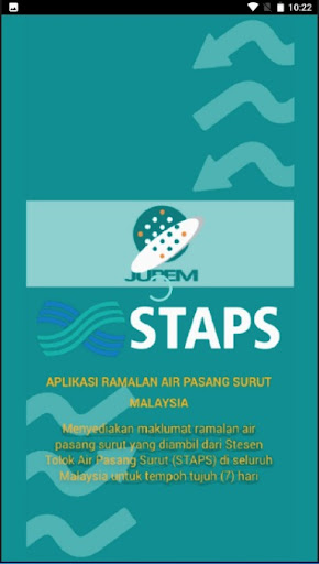 Android application STAPS screenshort