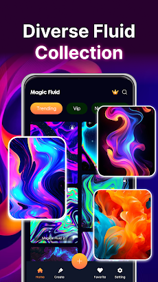 Magic Wallpaper: Magic Fluidsのおすすめ画像2