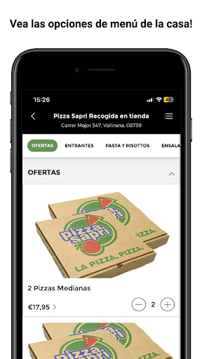 Pizza Sapri Vallirana Screen 2