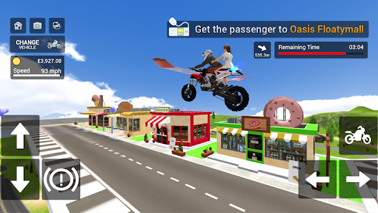 Flying Motorbike Simulator MOD APK (Unlimited Money) 5