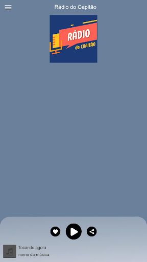 Android application Rádio do Capitão screenshort