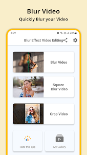 Blur Effect Video Editing