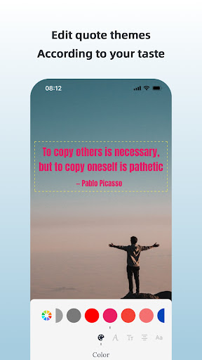 Celebrity Quotes Screen 2